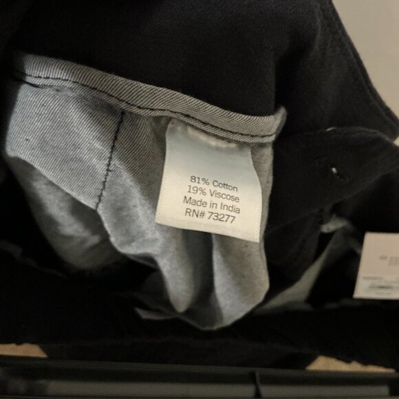 LC Lauren Conrad Womens Plus Size 14W Black High Rise Pleated Front Pants NEW - Picture 4 of 4